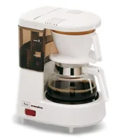 Melitta Filterkaffeemaschine Aromaboy Weiss - Detailfarbe: Weiss - Anzahl Tassen: 2 - Ausstattung: Entnehmbarer Filterhalter