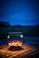 Krinner LUMIX Deco Glass Basic table lamp 0.01 W LED Transparent