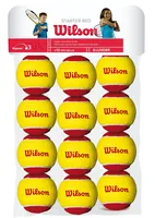 Wilson Tennisball Starter rot - Zielgruppe: Kinder - Nachhaltigkeit: Nicht angegeben - Sportart: Tennis - Farbe: Gelb - Rot