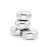 Pulltex Whiskysteine Silber - Produkttyp: Whiskysteine - Eiswürfelform: Eckig - Materialtyp: Metall - Material: Edelstahl - Detailfarbe: Silber