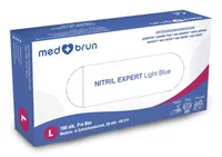 MedBrun Nitril Expert Light Blue