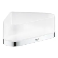 GROHE Selection shower tray Angular Metal, Plastic Chrome, White