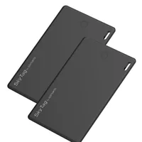 4smarts Schlüsselfinder SkyTag Wallet Schwarz - Verbindungsmöglichkeiten: Bluetooth - Verbindungsreichweite Max.: 0 m - Systemkompatibilität: IOS 14.5 oder höher macOS iPadOS - System-Kompatibilität: Apple Find My-App