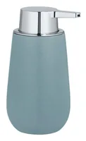 Wenko Seifenspender Badi 320 ml, Blaugrau - Wandmontage: Nein - USB-Schnittstelle: Keine Angaben - Sensor-Technik: Keine Angaben - Detailfarbe: Blaugrau - Fassungsvermögen: 320 ml