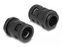 Delock Kabelschlauch 2 m x 21.2 mm Schwarz - Detailfarbe: Schwarz - Breite: 21.2 mm - Länge: 2 m - Produkttyp: Kabelschlauch - Ausstattung Kabelmanagement: Set - Wiederverwendbar - Wasserfest - Verpackungseinheit: 1 Stück