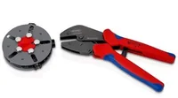 Knipex 97 33 03 pinza crimpatrice Blu, Rosso