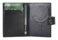 Valenta CardWallet Leather MagSafe Black - Zubehörtyp Mobiltelefone: Kreditkarten-Hülle - Detailfarbe: Schwarz
