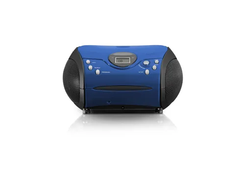 Lenco SCD-24 blau/schwarz