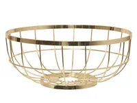 present time PT3018GD serving basket Iron