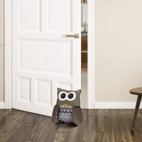 Relaxdays 10022828 door stop Brown Polyester, Sand