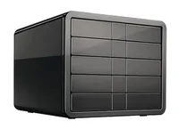 HAN Schubladenbox i-Box A4/C4 1551-13 schwarz, 5 Schubladen