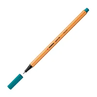 STABILO Fineliner point 88 Türkis - Strichstärke: 0.4 mm - Set: Nein - Verpackungseinheit: 1 Stück - Eigenschaft-Stift: Keine - Anwender: Schule - Büro - Erwachsene - Kinder - Fasermaler & Fineliner Art: Fineliner
