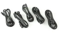 Zebra 105950-015 Stromkabel Schwarz Netzstecker Typ F IEC C13
