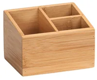 WENKO 23916100 bathroom storage container Wood Bamboo Bathroom organizer