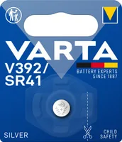 VARTA Knopfzelle 392101401 V392/SR41, 1 Stück