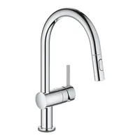 GROHE Küchenarmatur Minta Touch - Montage: Standmontage - Produktfamilie: Minta - Ausziehbare Brause: Ja - Ausführung: Einhebelmischer - Anschlussmass: 1/2 - Anschlussart: Hochdruckarmatur (2 Anschlüsse)
