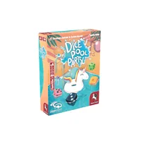 Pegasus Spiele Familienspiel Dice Pool Party -DE- - Sprache: Deutsch - Kategorie: Familienspiel - Altersempfehlung ab: 8 Jahren - Spieldauer: 20 min - Min. Anzahl Spieler: 2 - Max. Anzahl Spieler: 8