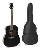 MAX Music SoloJam Acoustic guitar Dreadnought 6 strings Black