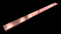 Rittal SV PEPEN-Sammelschiene E-Cu, 80x10 mm, L: 1100 mm