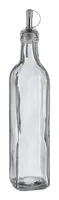 Zeller Present 19729 oil/vinegar dispenser 0.5 L Bottle Plastic, Metal, Glass Transparent