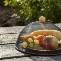 Esschert Design Barriere Fliegenhaube S Schwarz, 1 Stück - Für Schädling: Insekten - Anwendungsbereich: Indoor - Outdoor - Produkttyp: Insektenabwehr