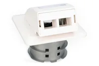 DIGITUS FTTH Glasfaser Unterputz-Wandanschlussdose SCLC ADA
