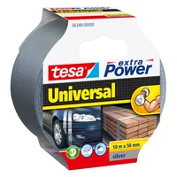 TESA Extra Power Universal 10mx50mm 563480000 Gewebeband. silber