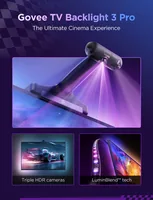 Govee R2A80 Three-camera TV Backlight 55-65inches | Taśma LED | podświetlenie dla TV 55-65 cali, RGBWWIC, Wi-Fi+Bluetooth