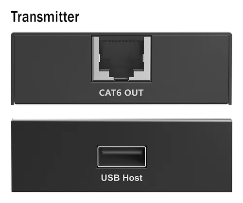 DIGITUS USB Extender 4xUSB-A 150m mit CAT6 schwarz