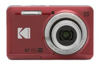 Kodak Fotokamera PixPro FZ55 – Rot - Bildsensortyp: CMOS - Bildsensor Auflösung: 16 Megapixel - Widerstandsfähigkeit: Keine Angabe - Speicherkartentyp: SD - SDHC UHS-II - SDXC UHS-II - Bauform Kamera: Kompakt - GPS: Nein