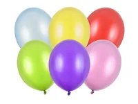 Partydeco Luftballon Uni Strong Metallic 10 Stück, Mehrfarbig, Ø 30 cm - Packungsgrösse: 10 Stück - Grösse: 30 cm - Motiv: Kein - Produkttyp: Luftballon - Material: Latex - Detailfarbe: Ocean Blue Metallic - Mehrfarbig