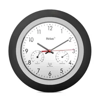 Mebus 19449 Funk-Wanduhr mitThermo-/Hygrom.