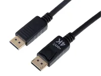 onit Kabel Basic DisplayPort - DisplayPort, 4K/60Hz, 1.5 m - Kabeltyp: Anschlusskabel - Videoanschluss Seite A: DisplayPort - Videoanschluss Seite B: DisplayPort - Detailfarbe: Schwarz - HDMI Standard: Keine Angabe - Display Port Standard: 1.2