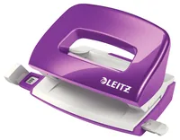 Leitz Locher WOW NeXXt Violett - Anzahl Lochsegmente: 2 - Stanzkapazität: 10 Seiten - Detailfarbe: Violett