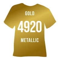 Poli-Tape Aufbügelfolie Poli-Flex turbo, 30.5 x 122 cm, Gold - Geeignet für Drucker: Nein - Detailfarbe: Gold - Aussenanwendung: Nein - Selbstklebend: Nein - Folien Effekt: Matt - Format: 30.5 x 122 cm