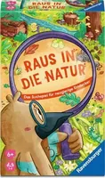 Ravensburger Aktionsspiel Raus in die Natur ab 6 Jahren, 1-6 Spieler, - Sprache: Deutsch - Kategorie: Aktionsspiel - Altersempfehlung ab: 6 Jahren - Spieldauer: 0 min - Min. Anzahl Spieler: 1 - Max. Anzahl Spieler: 6