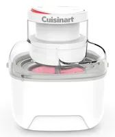 Cuisinart Glacemaschine ICEM10E 0.475 l, Weiss - Glacesorte: Sorbet - Frozen Yoghurt - Füllmenge: 0.475 l - Nachfüllöffnung: Ja - Detailfarbe: Weiss