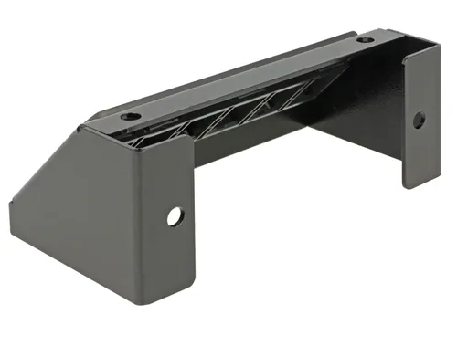Delock Gehäuse Keystone 6-Port Tischmontage-Leerpanel - Detailfarbe: Schwarz - Montage: Desktop - Serie: Standard - E-Nr.: 0 - Schirmung: Ja - Schnittstellen: Keystone