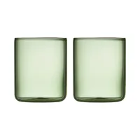 Lyngby Schnapsglas Torino Grün, 2 Stück, 5.5 cl - Material: Glas - Höhe: 5 cm - Volumen: 55 ml - Glas Typ: Schnapsglas - Verpackungseinheit: 2 Stück - Detailfarbe: Grün