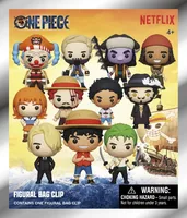 Monogram International One Piece Taschenanhänger Netflix Series 1 - Altersempfehlung ab: 4 Jahren - Höhe: 5 cm - Themenwelt: One Piece