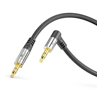 sonero Audio-Kabel 3.5 mm Klinke - 3.5 mm Klinke 0.5 m - Kabeltyp: Anschlusskabel - Audioanschluss Seite A: 3.5 mm Klinke - Audiokanäle: Stereo - Audioanschluss Seite B: 3.5 mm Klinke - Detailfarbe: Schwarz - Länge: 0.5 m