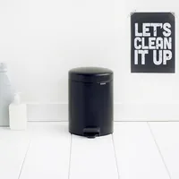 Brabantia Treteimer Newicon 5,0 L schwarz matt