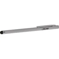 InLine Stylus - Stift für Touchscreens von Smartphone und Tablet - silber