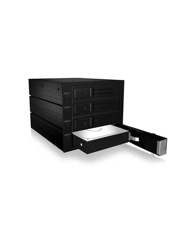 ICY BOX Backplane, 4x SAS/SATA 3,5"" HDD in 3x 5,25"" trägerloser, 1x Mini SAS HD