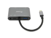 Equip Dock 5-1 USB-C->HDMI,VGA,USB-A,AUX,100W USB-C 0.15m