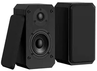 soundmaster Regallautsprecher Paar LS5050SW Schwarz - Tiefe: 164 mm - Breite: 147 mm - Detailfarbe: Schwarz - Höhe: 240 mm - Lautsprecher Kategorie: Regallautsprecher - Nennleistung: 50 W