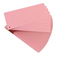 Herlitz 10843498 divider Cardboard Pink, Rose 100 pc(s)