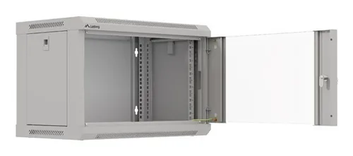 LANBERG 19"" 6U 540x350 Wandgehäuse Glastür FlatPack gr
