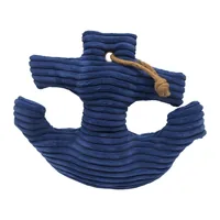 relaxdays Türsicherung Anker 38 cm Dunkelblau - Packungsgrösse: 1 Stück - Sicherungstyp: Türsicherung - Detailfarbe: Dunkelblau - Hellbraun