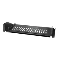 Logilink 19 Fachboden Befestigung vorne T400mm, schwarz